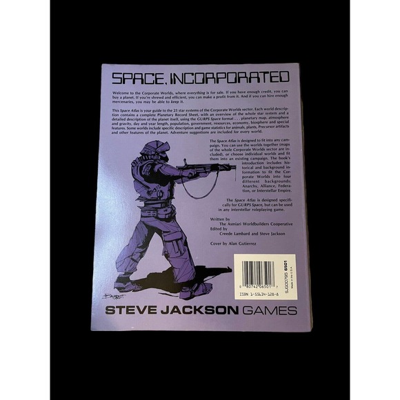GURPS Space Space Atlas Series RPG Space Atlas Set Of Four Books! SJG - Picture 4 of 9